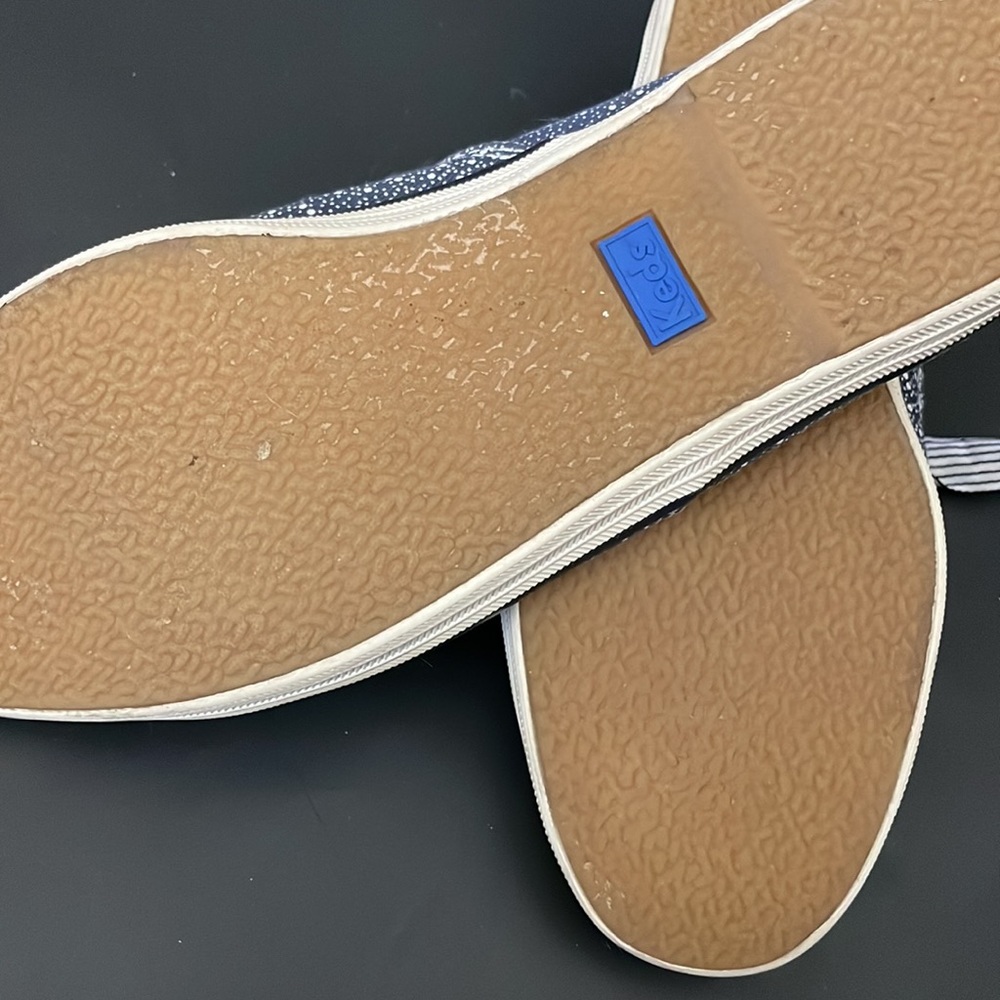 Womens Taylor Swift Keds. Blue/white. Size 7. - Picture 9 of 10